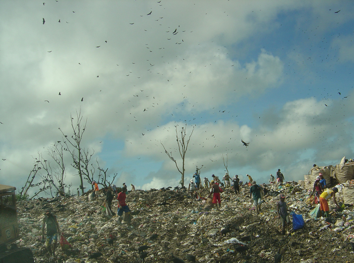 Aterro do Aurá, que recebe lixo de Belém e Região Metropolitana (Foto: Divulgação/Ibama)