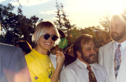 Lançamento Linha Verde, em 12 de Junho de 1996, com a participação da apresentadora Maria da Graça 