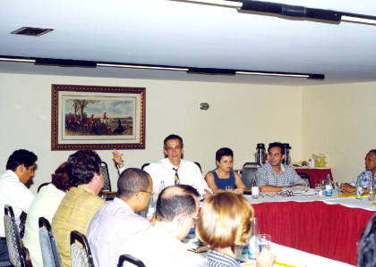 Encontro de comunicação do Ibama, de 09 a 11 de Setembro de 1998.
