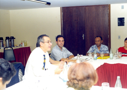 Encontro de comunicação do Ibama, de 09 a 11 de Setembro de 1998.