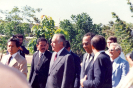 Visita do então Presidente da República, José Sarney, à sede do Ibama, por ocasião do 1º aniversário do IBAMA