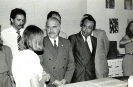 Visita do então Presidente da República, José Sarney, à sede do Ibama, por ocasião do 1º aniversário do IBAMA.