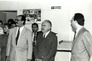 Visita do então Presidente da República, José Sarney, à sede do Ibama, por ocasião do 1º aniversário do IBAMA.