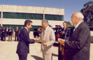 Visita do então Presidente da República, Fernando Henrique Cardoso, ao Ibama por ocasião da assinatura do decreto que criou o Prevfogo. 