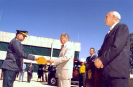 Visita do então Presidente da República, Fernando Henrique Cardoso, ao Ibama por ocasião da assinatura do decreto que criou o Prevfogo.