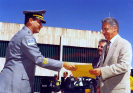 Visita do então Presidente da República, Fernando Henrique Cardoso, ao Ibama por ocasião da assinatura do decreto que criou o Prevfogo.