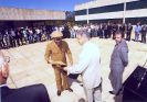 Visita do então Presidente da República, Fernando Henrique Cardoso, ao Ibama por ocasião da assinatura do decreto que criou o Prevfogo.