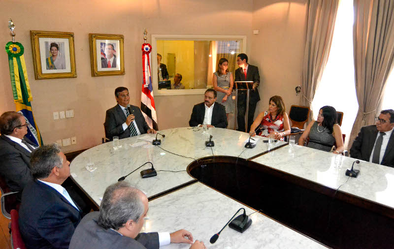 Acordo de cooperação Foto : Governo do Estado do Maranhão