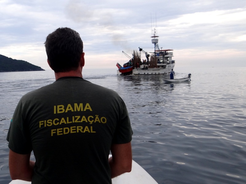 Fiscalização Pesca Foto:Ibama