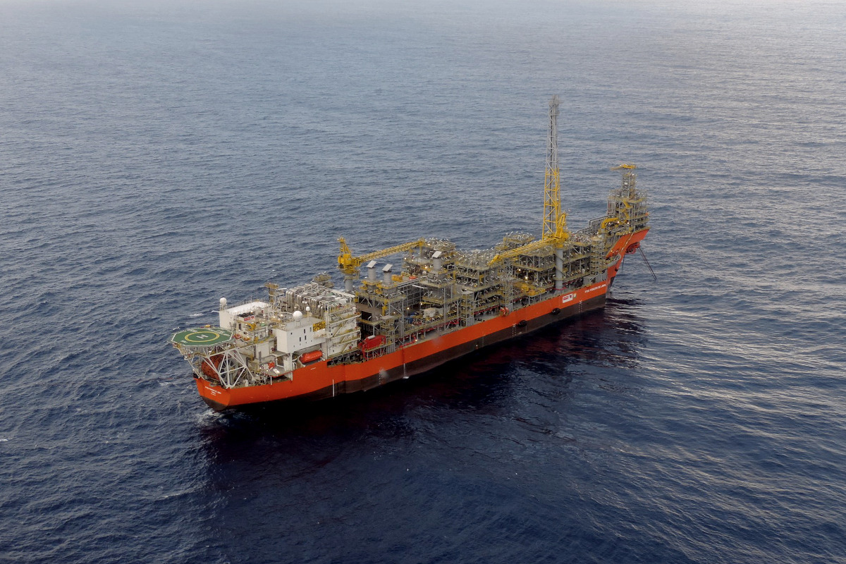 Navio-plataforma Pioneiro de Libra Foto: Ibama