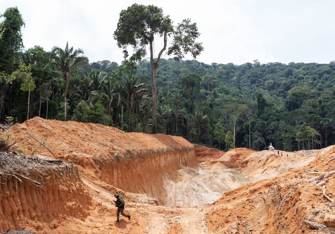 Ibama desativa garimpos ilegais de ouro e cassiterita em dois parques nacionais no PA