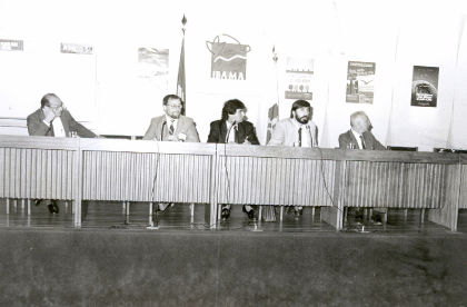 1º Encontro nacional sobre mudanças climáticas realizado no Ibama Sede, em 02 e 03 de Agosto de 1990